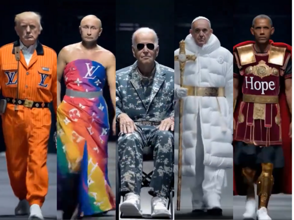 Pogledajte AI video: Svjetski lideri na modnoj pisti