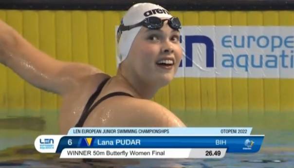 Pogledajte današnji podvig zlatne Lane Pudar