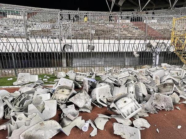 Pogledajte kako izgledaju tribine na Poljudu nakon divljanja Torcide