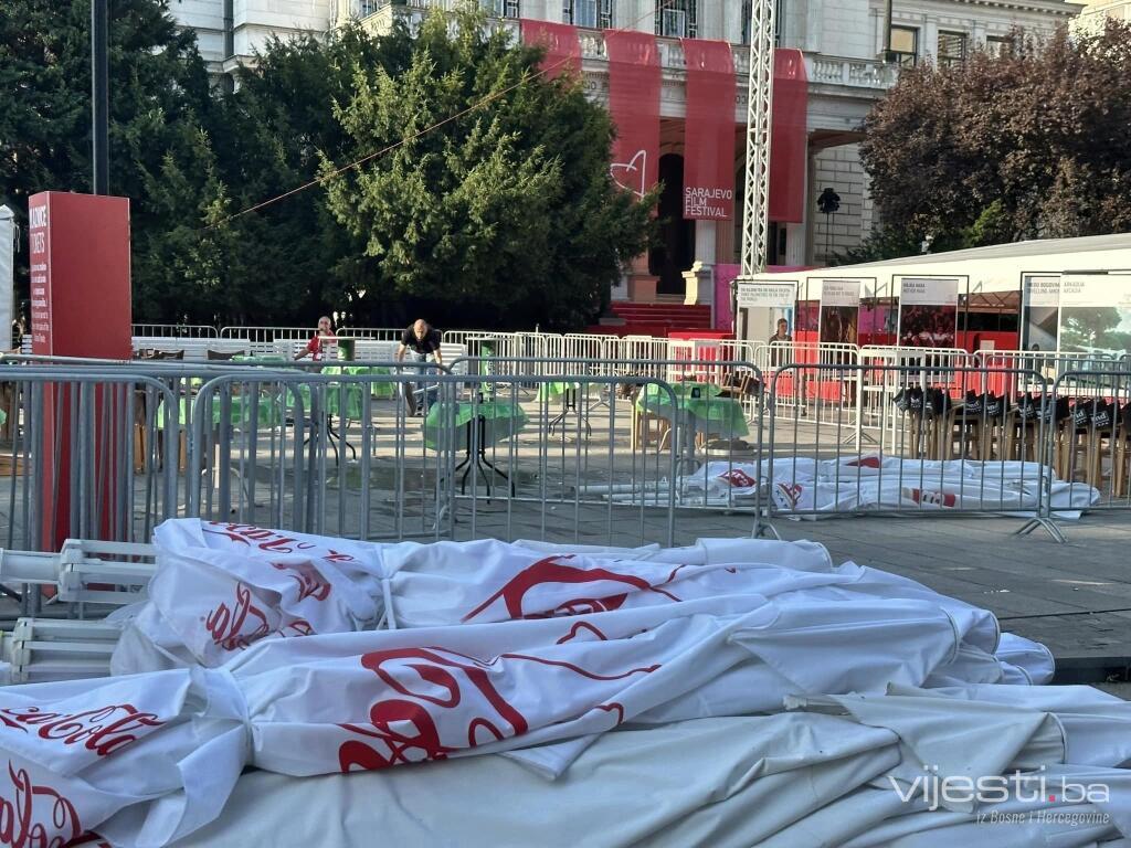 Pogledajte kako izgledaju ulice Sarajeva jutro nakon završetka SFF-a