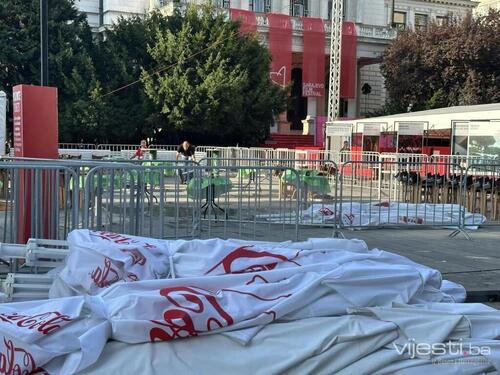 Pogledajte kako izgledaju ulice Sarajeva jutro nakon završetka SFF-a