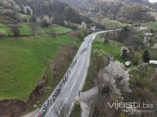 Pogledajte kako je iz zraka izgledala utrka "Tour of BiH"