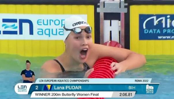 Pogledajte kako je Lana Pudar dominantno postala prvakinja Evrope