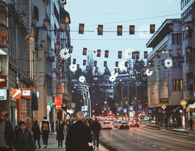 Pogledajte kako je Sarajevo okićeno za Dan nezavisnosti BiH