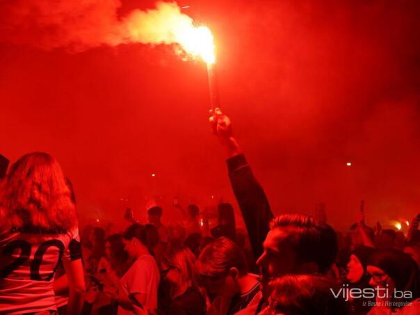 Pogledajte kako je Sarajevo proslavilo drugi gol BiH protiv Katara