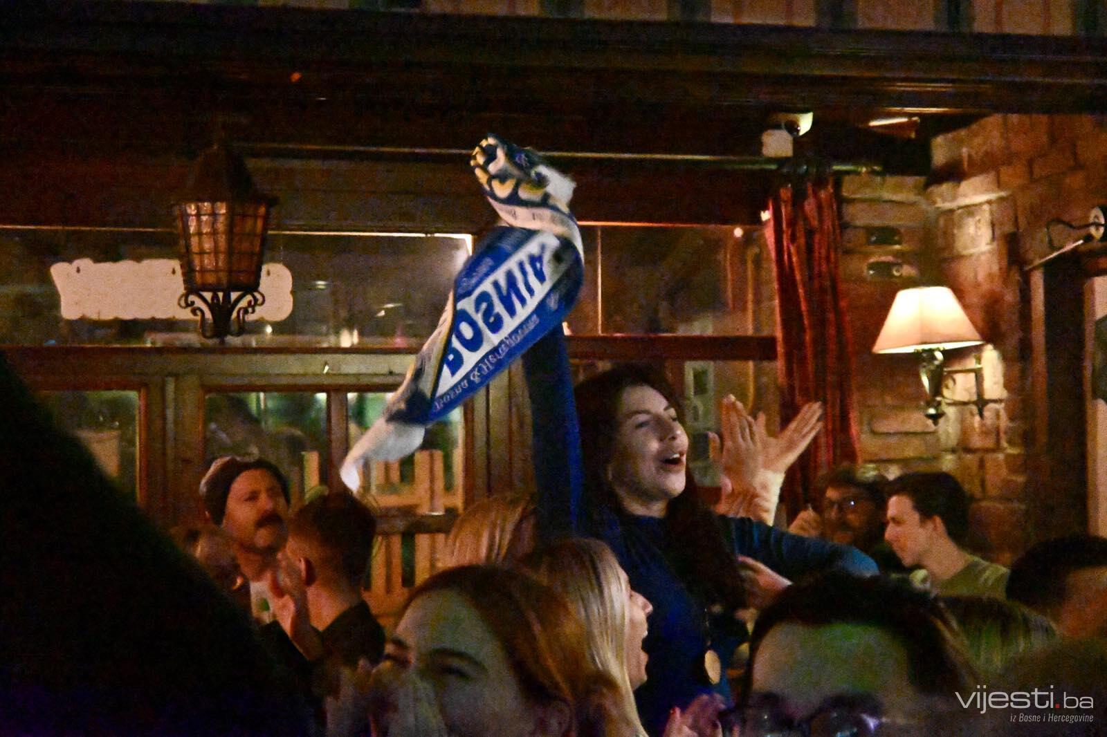 Pogledajte kako su Sarajlije proslavile gol Zmajeva