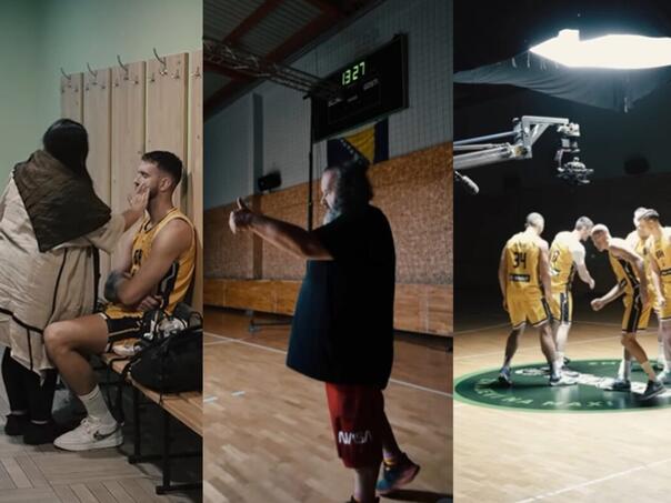 Pogledajte kako su se košarkaši BiH zabavljali na snimanju spota