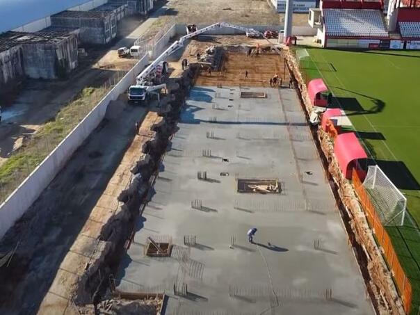 Pogledajte kako teku radovi na Veležovom stadionu