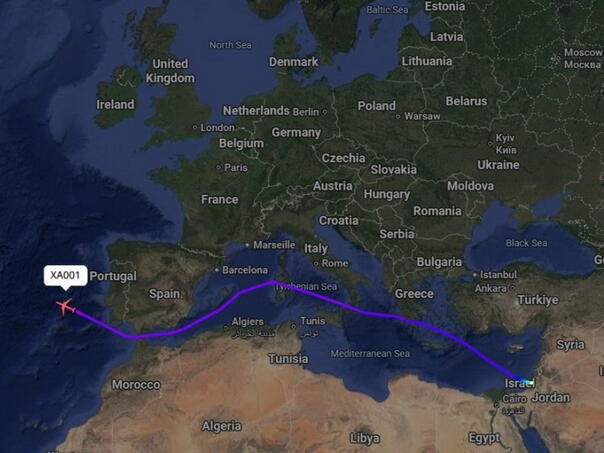 Pogledajte kakvom je neobičnom rutom Netanyahu odletio u SAD