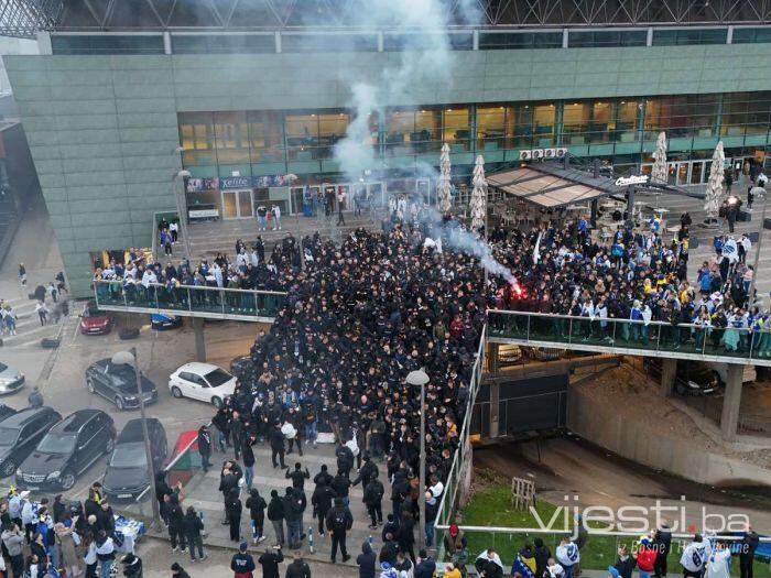 Pogledajte korteo BH Fanaticosa snimljen dronom