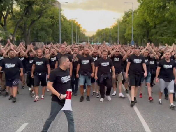 Pogledajte korteo BH Fanaticosa u Budimpešti