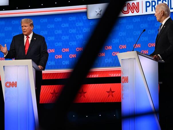 Pogledajte najluđi trenutak TV debate Bidena i Trumpa