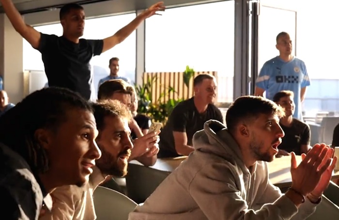 Pogledajte slavlje igrača Citya nakon kiksa Arsenala