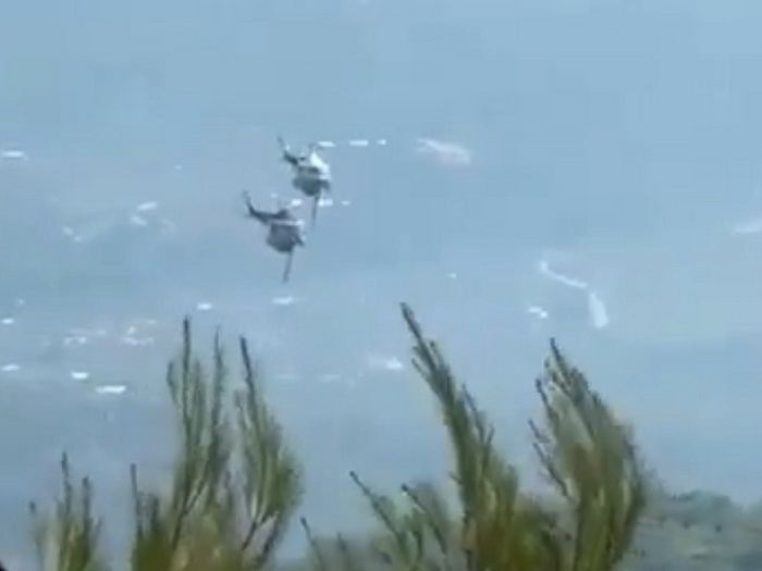 Pogledajte snimak stravičnog sudara helikoptera u Grčkoj