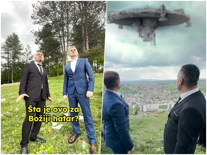 Pogledajte stranački spot 'Vanzemaljci u posjeti Tutinu'