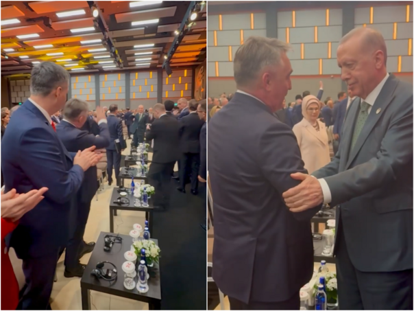 Pogledajte srdačan susret Komšića i Bećirovića s Erdoğanom