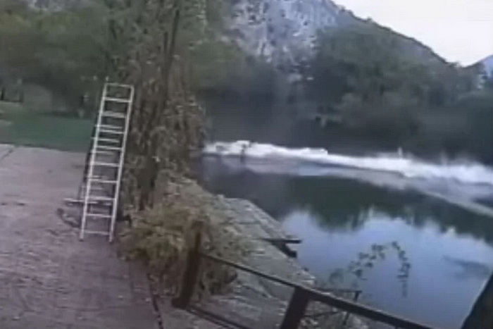 Pogledajte trenutak kada se srušio most kod Ovčar Banje