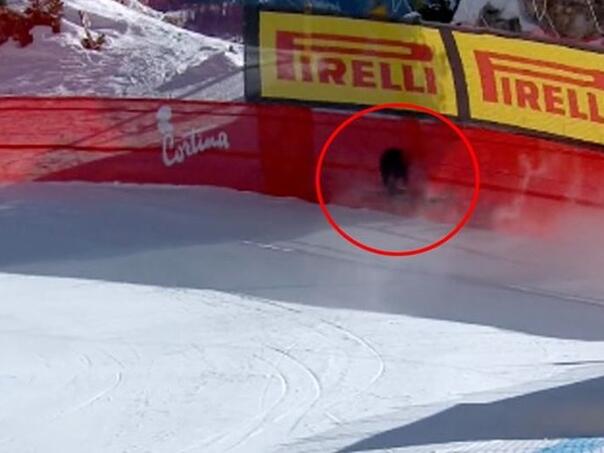 Pogledajte zastrašujući pad najbolje skijašice svijeta