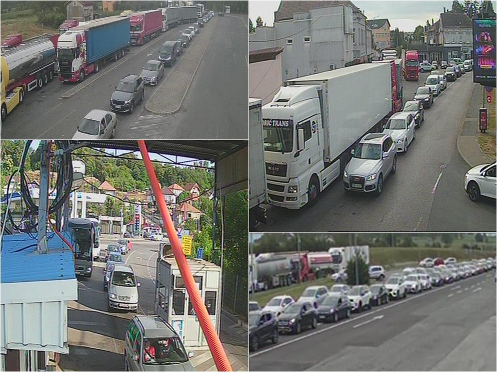 Pojačana frekvencija vozila na bh. putevima i graničnim prelazima