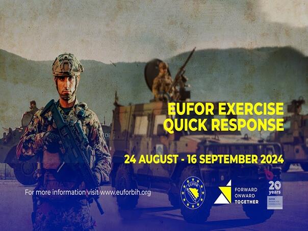 Pojačano kretanje vozila EUFOR-a na putevima u BiH