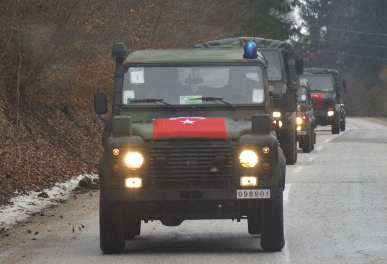 Pojačano prisustvo vojnika i vozila EUFOR-a na Palama