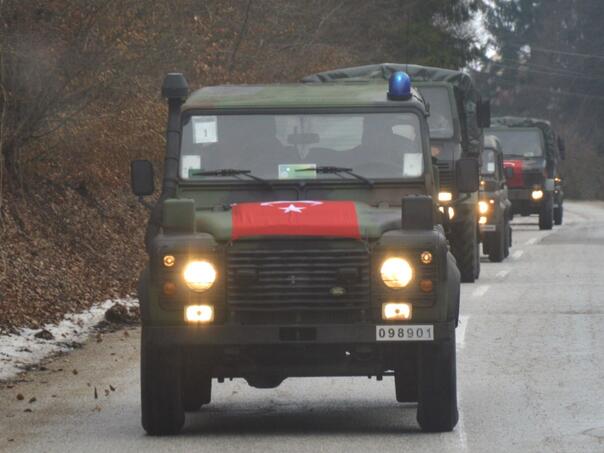 Pojačano prisustvo vojnika i vozila EUFOR-a na Palama