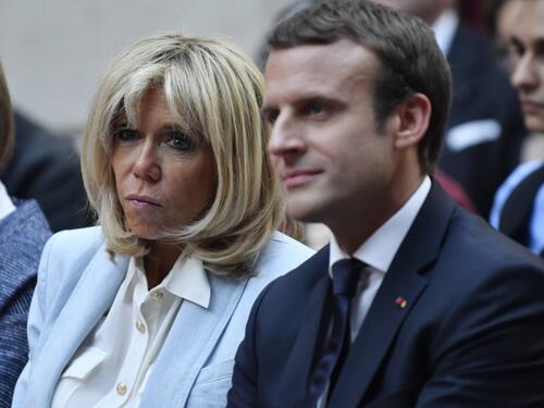 Pojavila se fotografija iz vremena kada je Brigitte bila nastavnica Macronu, ona je lažna