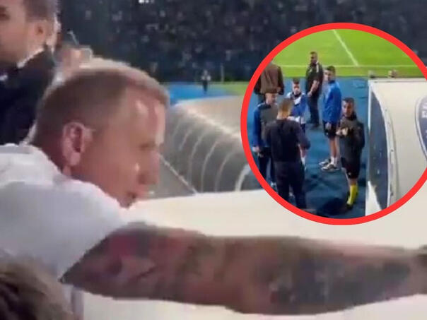 Pojavio se snimak suspendovanog Ibričića sa derbija, psovao je Gigoviću