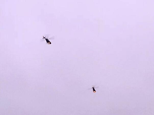 Pokazna vježba: Helikopteri MUP-a RS iznad Banjaluke