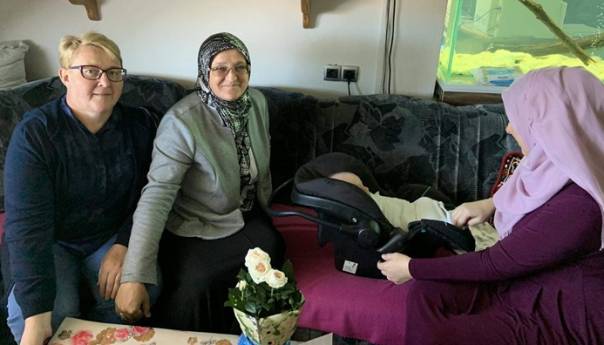 Poklon reisa Kavazovića za sedmo djete porodice Žigić iz Bosanske Kostajnice