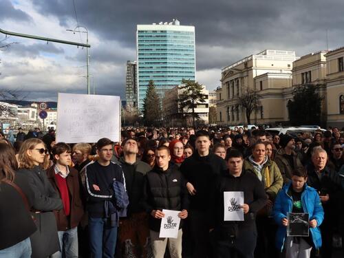 Pokret "Reci dosta" ogradio se od protesta najavljenih za danas