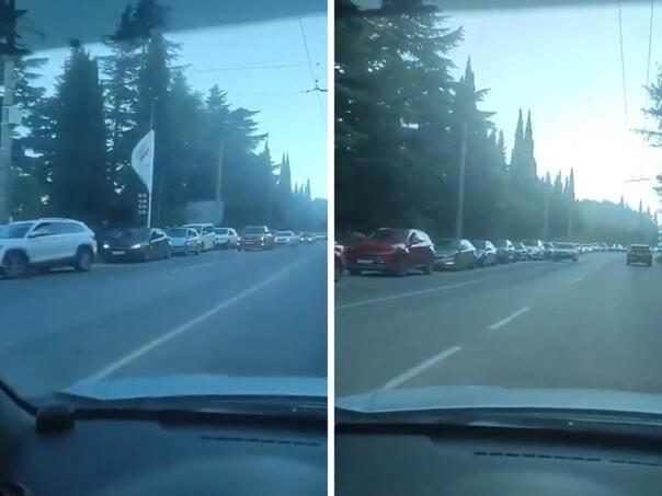 Pola benzinskih pumpi na Krimu bez goriva