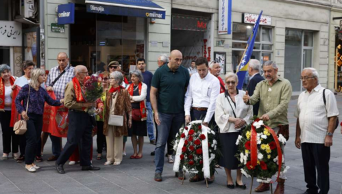 Polaganjem cvijeća i odavanjem počasti obilježen 27. juli - Dan ustanka naroda BiH