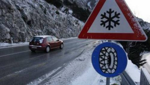 Poledica u višim područjima, na mostovima i prilazima tunelima