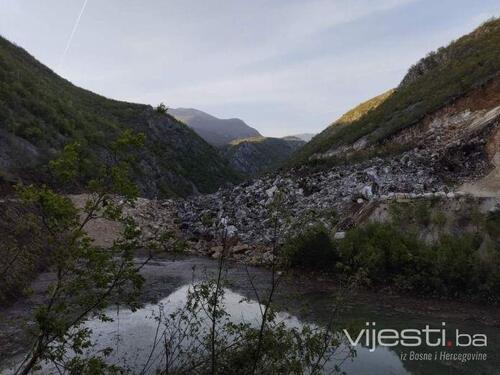 Policija otvorila istragu o miniranju kamenoloma kod Mostara