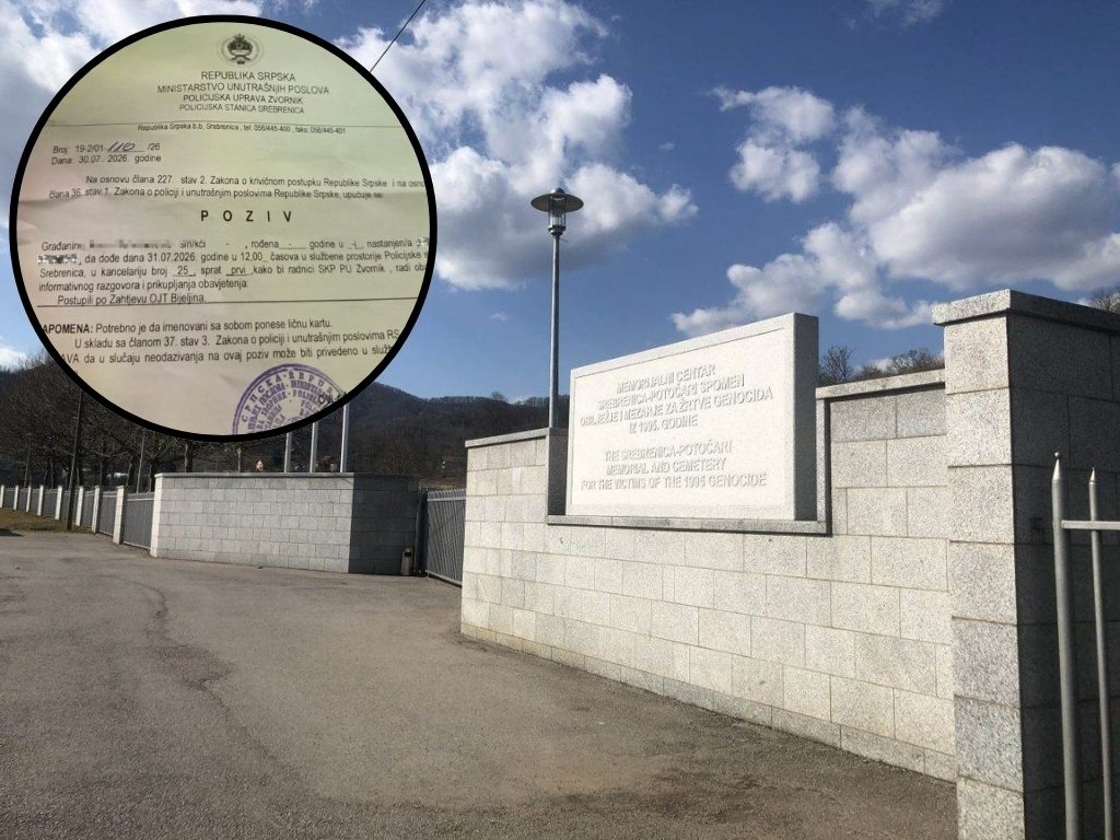 Policija RS pozvala na saslušanje 26 uposlenika Memorijalnog centra Srebrenica