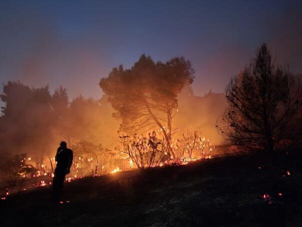 Policija traga za piromanom na motoru koji je podmetao požare oko Makarske