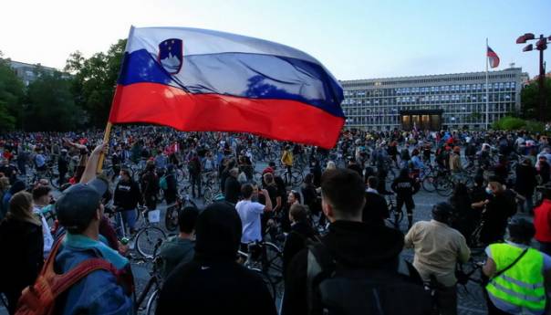 Policija u Ljubljani privela sedam demonstranata