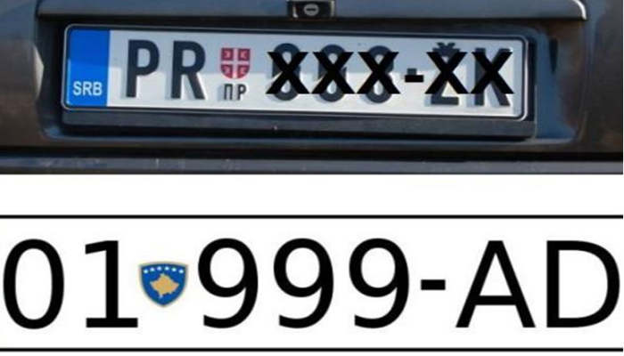 Policija u Prištini: Kažnjavanje zbog tablica od 22. novembra