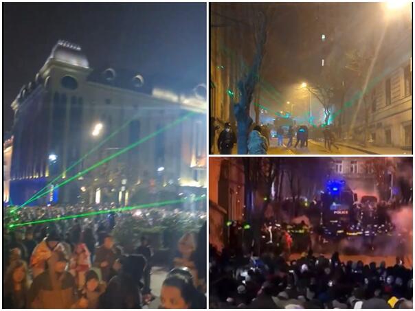 Policija u Tbilisiju koristi suzavac i vodene topove protiv proevropskih demonstranata