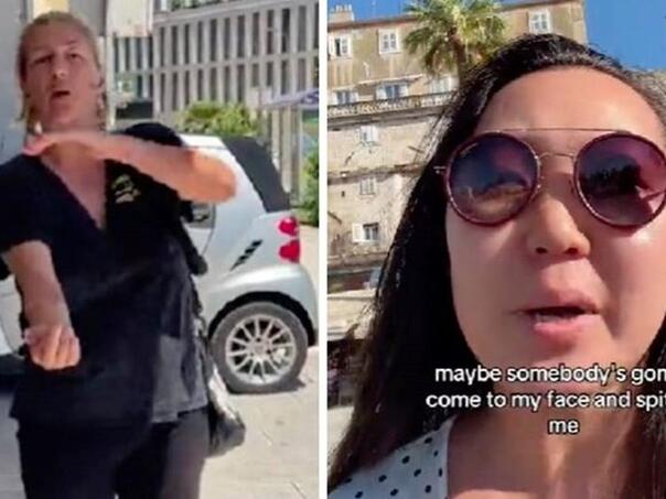 Policija uhapsila Splićanku koja je vrijeđala Kineskinju na rasnoj osnovi