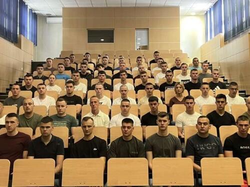 Policijska akademija FMUP-a otvorila vrata novoj generaciji kadeta MUP-a SBK
