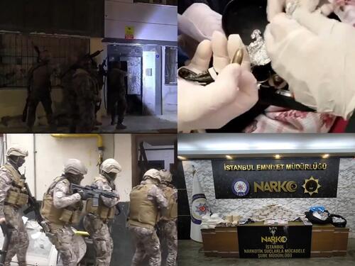 Policijska akcija u Turskoj: Privedeno više od 300 osoba, zaplijenjena 121 tona droge