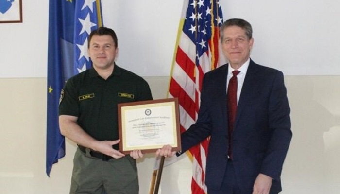 Policijskoj akademiji FMUP-a zvanično uručen IADLEST certifikat