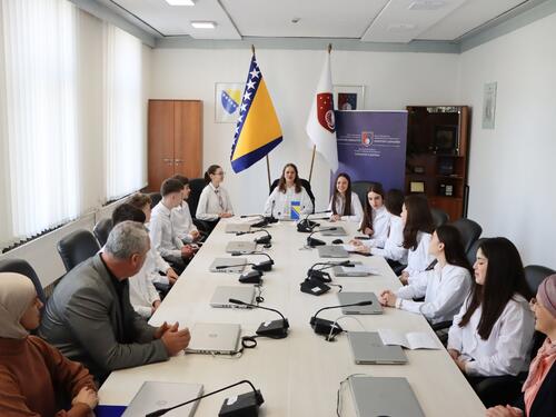 Političar na jedan dan: Učenici posjetili funkcionere