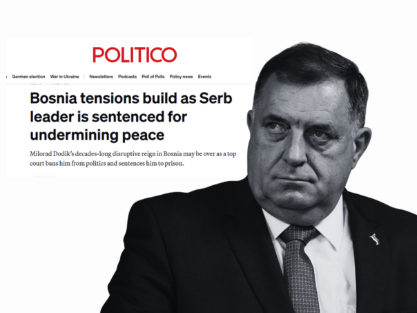 Politico o presudi "bosanskom medvjedu": Prvi put nakon rata sud, a ne OHR