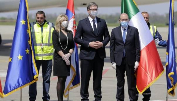 Pomoć za Bergamo iz Beograda "odletjela" uz navijačku pjesmu