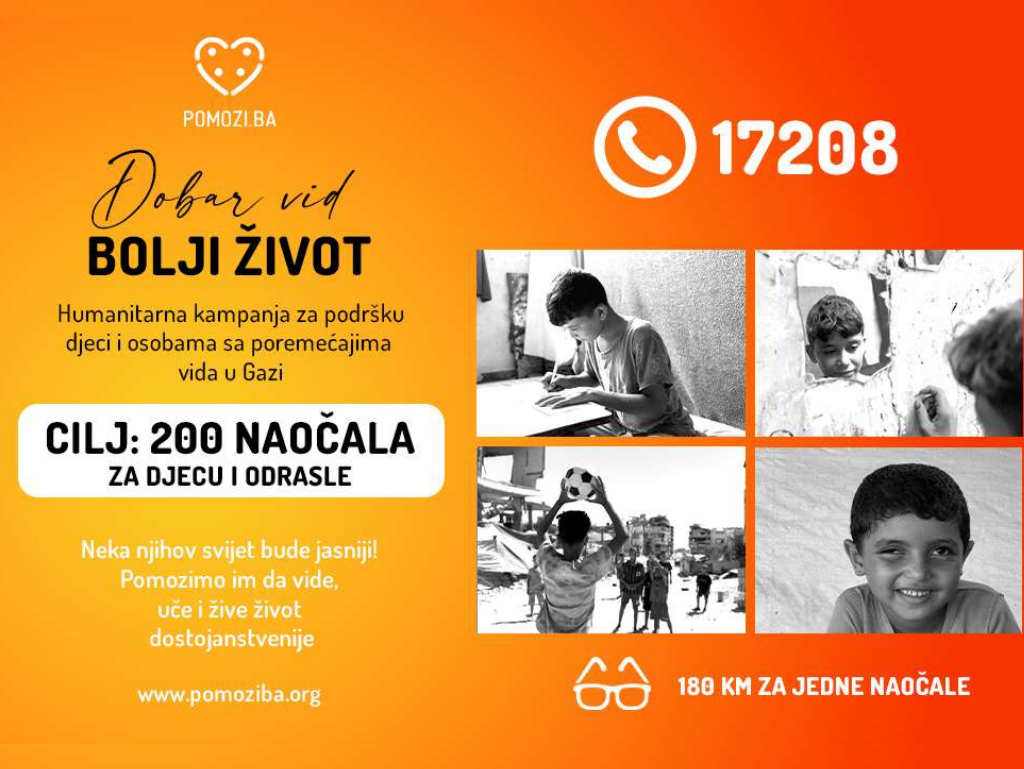 Pomozi.ba pokreće humanitarnu akciju za djecu Gaze