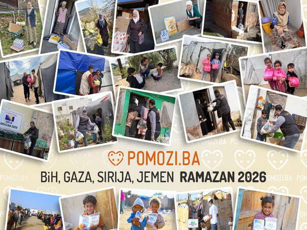 Pomozi.ba tokom ramazana podijelio gotovo 500 tona hrane