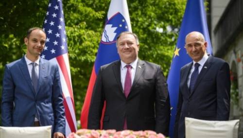 Pompeo i Janša potpisali izjavu o sigurnosti 5G mreže